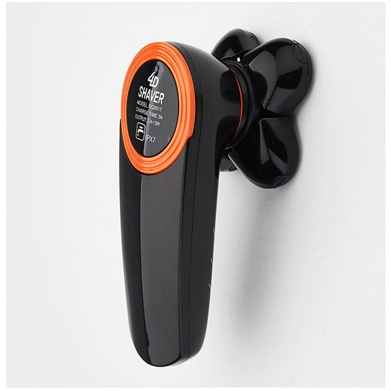 Electric Head Shaver with 4D Rotary Blades-1