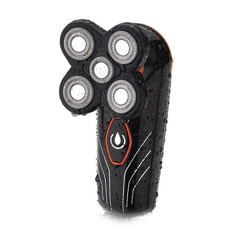 Electric Head Shaver with 4D Rotary Blades-4