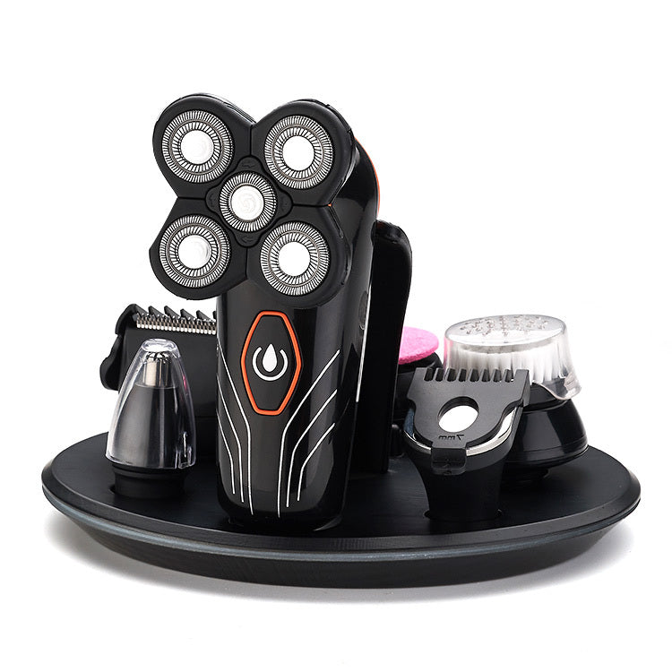 Electric Head Shaver with 4D Rotary Blades-2